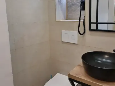 baie chiuveta neagra apartament inchiriere Sector 1, București